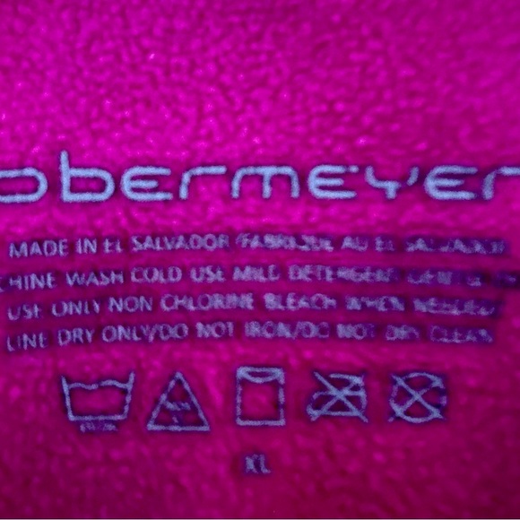 Obermeyer Girls 1/4 Zip Mid-Layer - Size XL (8T) - Picture 2 of 2